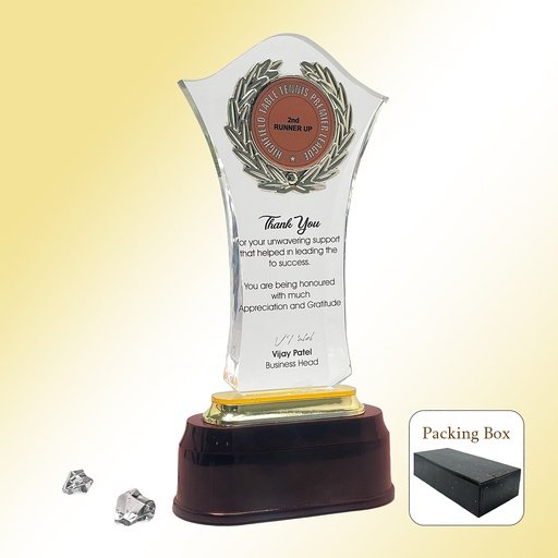 Runner-Up Appreciation Trophy