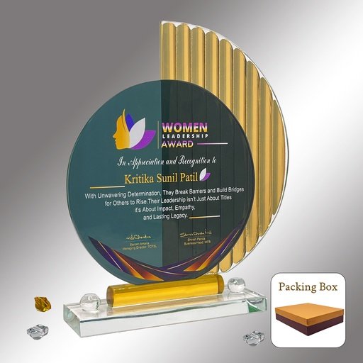 Women Leadership Award Trophy