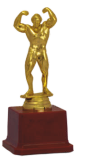 Bodybuilding Champion Gold Trophy