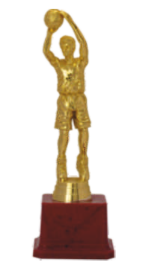 Basketball Player Gold Trophy